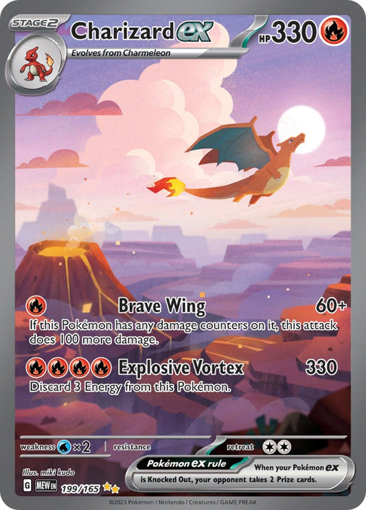 Charizard ex - 199/165 [MEW - 199/165]