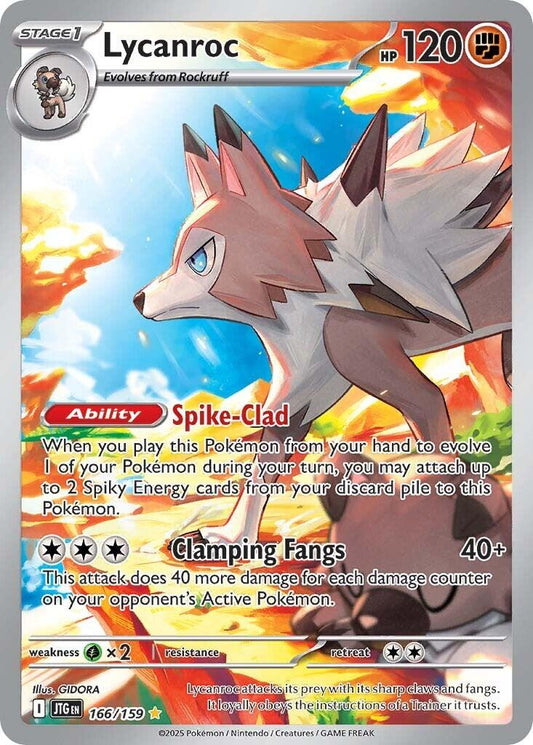 Lycanroc - 166/159 [JTG - 166/159]