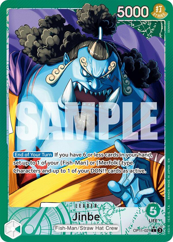 Jinbe (021) (Alternate Art) [OP11 - OP11-021]