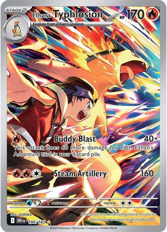 Ethan's Typhlosion - 190/182 [DRI - 190/182]