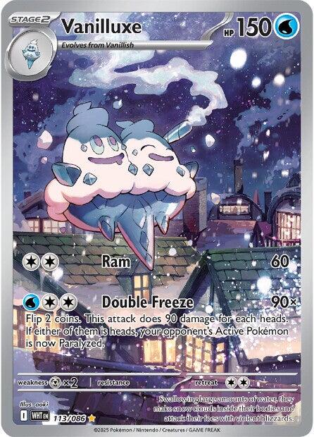 Vanilluxe - 113/086 [WHT - 113/086]