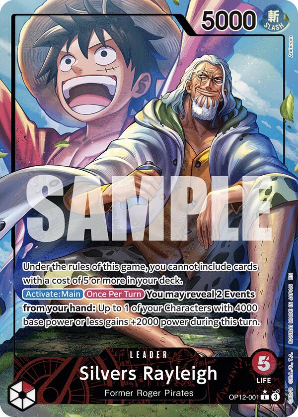 Silvers Rayleigh (Alternate Art) [OP12 - OP12-001]