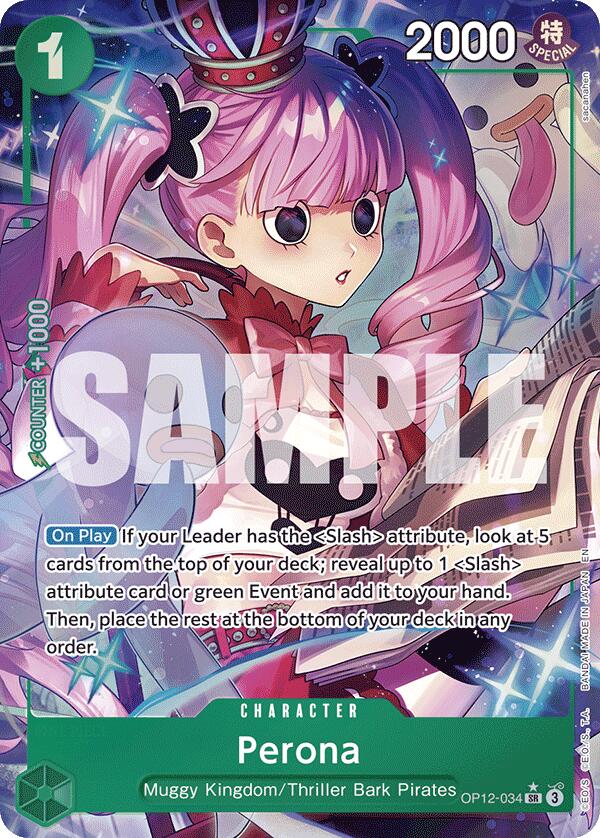 Perona (Alternate Art) [OP12 - OP12-034]