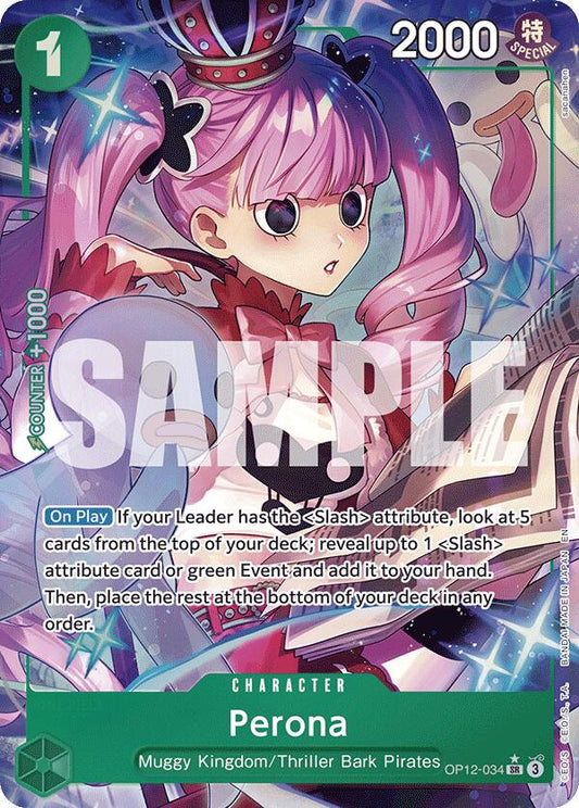 Perona (Alternate Art) [OP12 - OP12-034]