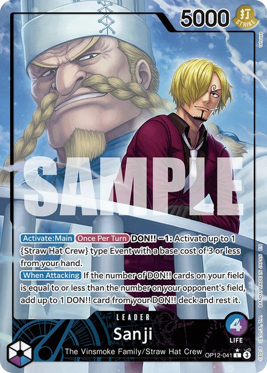 Sanji (041) (Alternate Art) [OP12 - OP12-041]