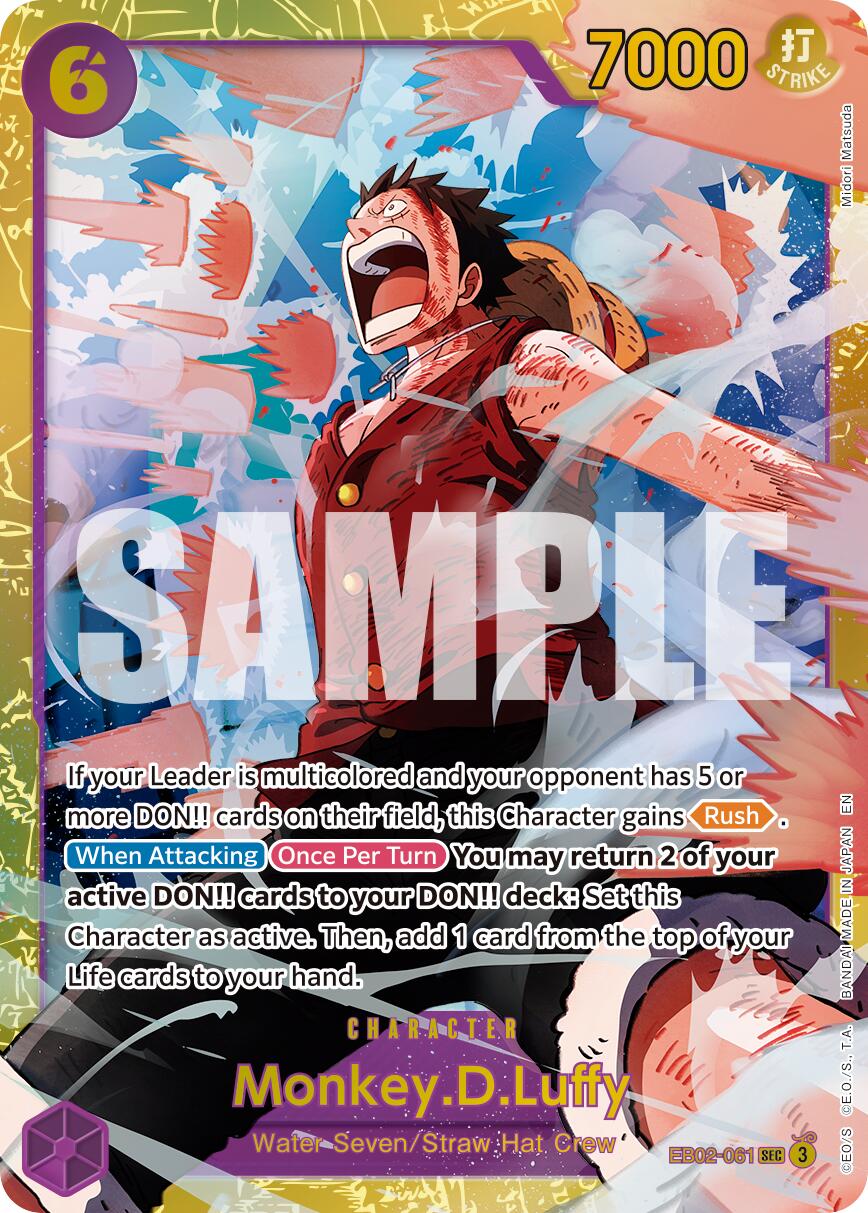 Monkey.D.Luffy - EB02-061 (Reprint)