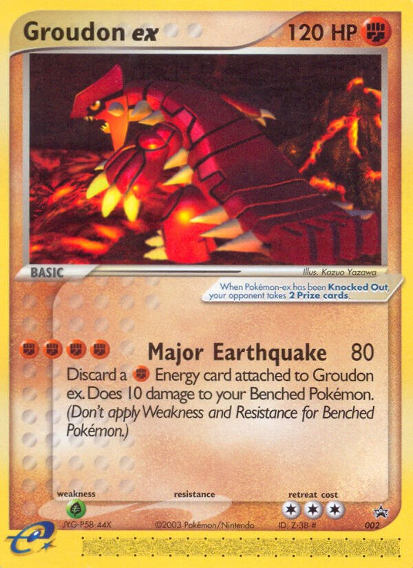 Groudon ex - 002 (Nintendo Power Magazine)