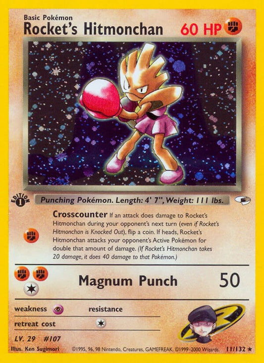 Rocket's Hitmonchan [G1 - 011/132]