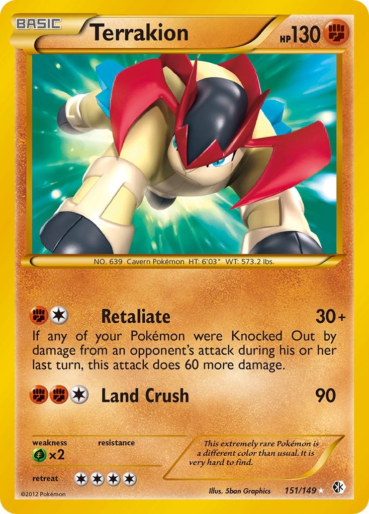 Terrakion [BCR - 151/149]