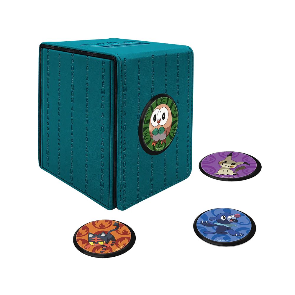 Deckbox: Alcove Click 100+ Pokemon- Alola