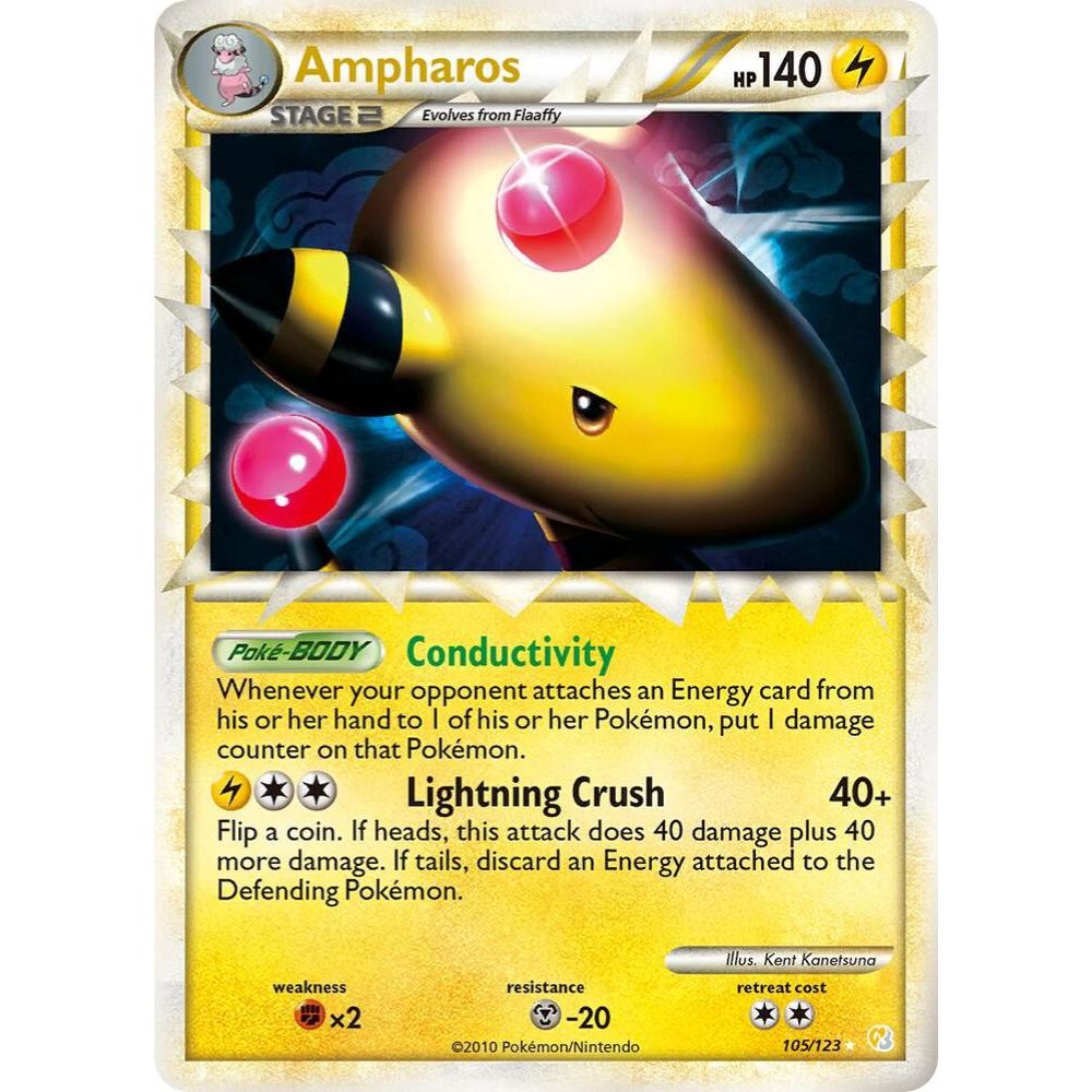 Ampharos Prime 105/123 (HS)