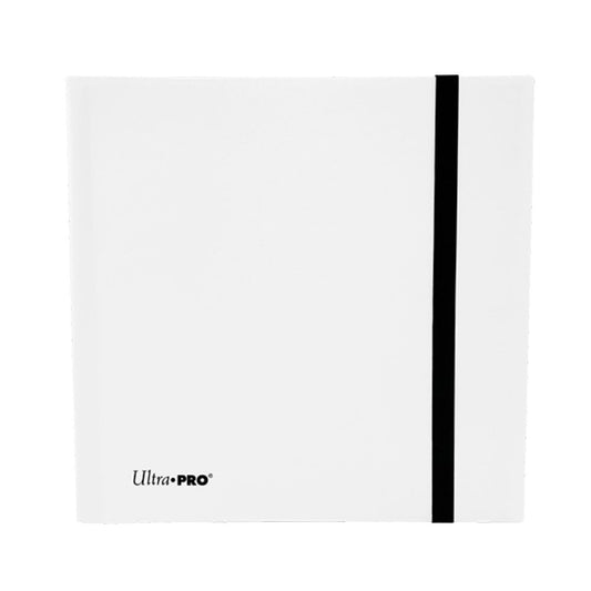 Ultra PRO 12-Pocket Eclipse- Arctic White Binder