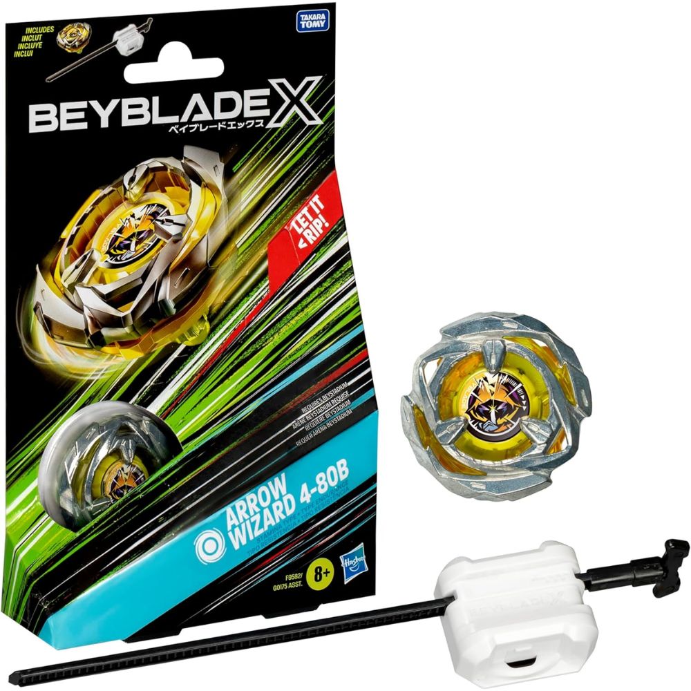 BEYBLADE X Arrow Wizard 4-80B Starter Pack Set