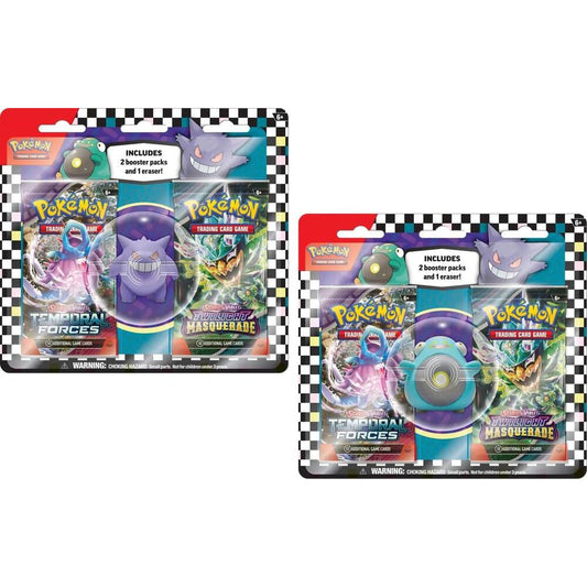 Pokemon TCG: Back to School Eraser Blister 2024 [2 Variants]