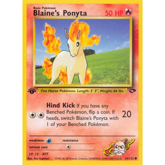 Blaine's Ponyta 064/132 (G2)