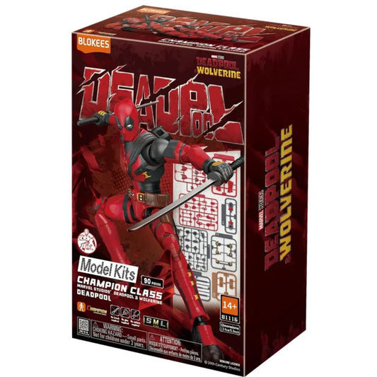 Marvel Deadpool & Wolverine Champion Class 04 Deadpool Model Kits | Blokees