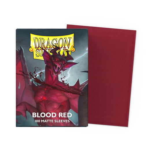 Dragon Shield Sleeves: Standard - Blood Red 100CT
