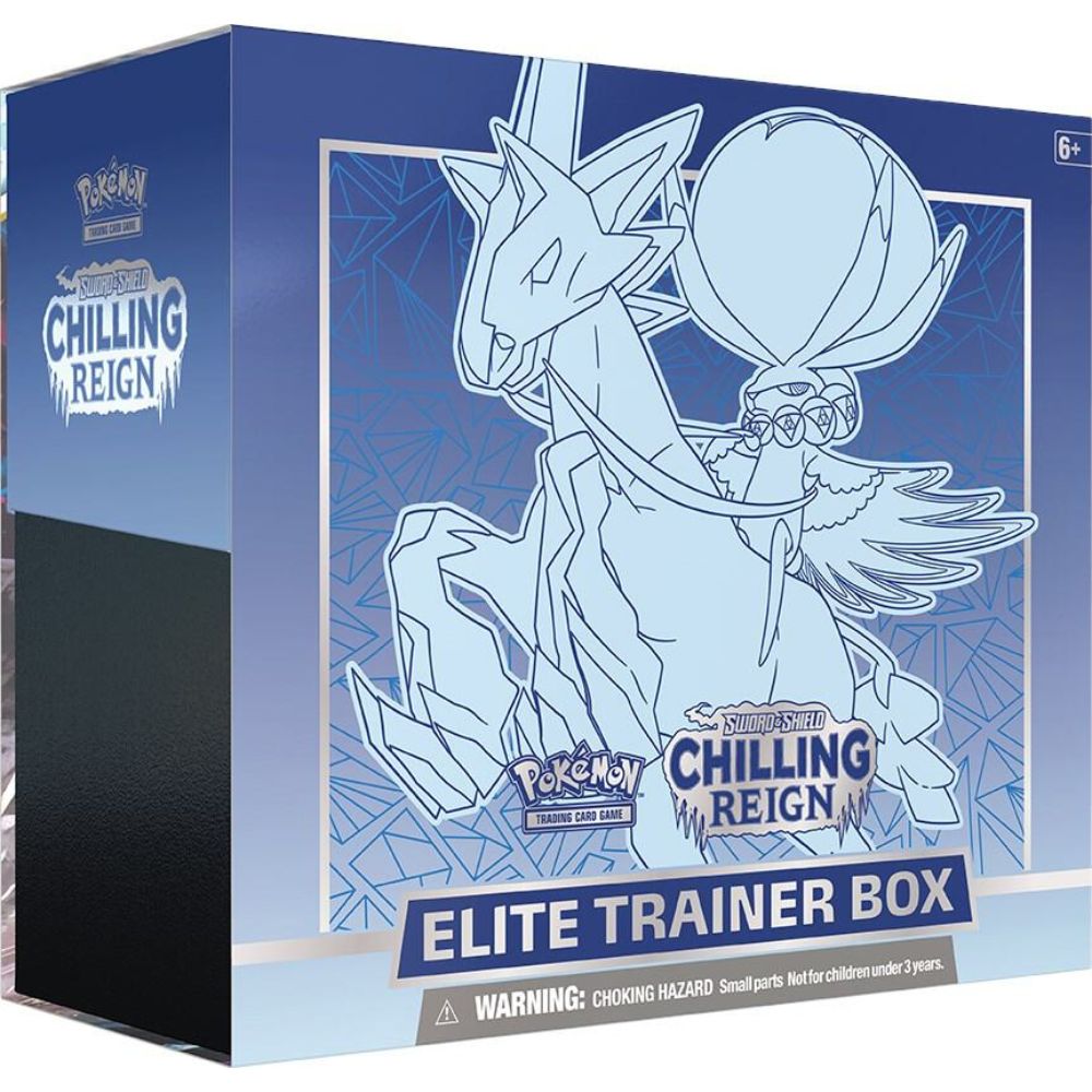 [LOCAL PICKUP ONLY!] Chilling Reign Elite Trainer Box [Ice Rider Calyrex]