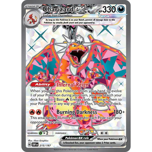 Charizard ex 215/197 (OBF)