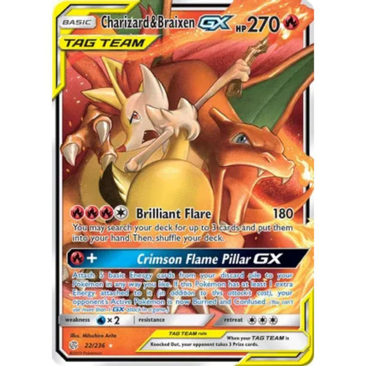 Charizard & Braixen GX 22/236 (CE)