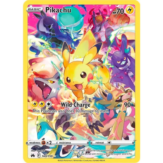 Pikachu (Secret) 160/159 (CRZ)