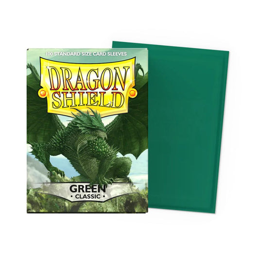 Dragon Shield Sleeves: Standard- Classic Green (100 ct.)