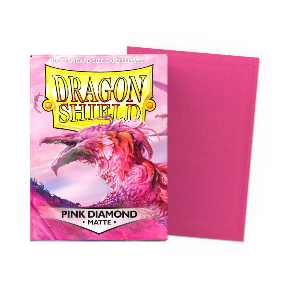 Dragon Shield Sleeves: Standard- Matte Pink Diamond (100 ct.)