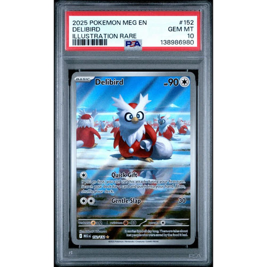 MEGA EVOLUTION - Delibird #152 PSA 10