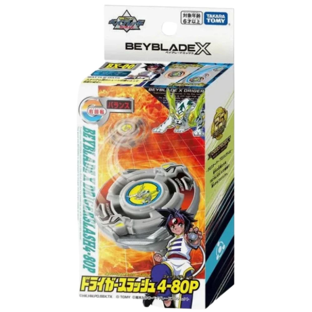 Takara Tomy Beyblade X Driger Slash 4-80P Beyblade X Booster BX-00