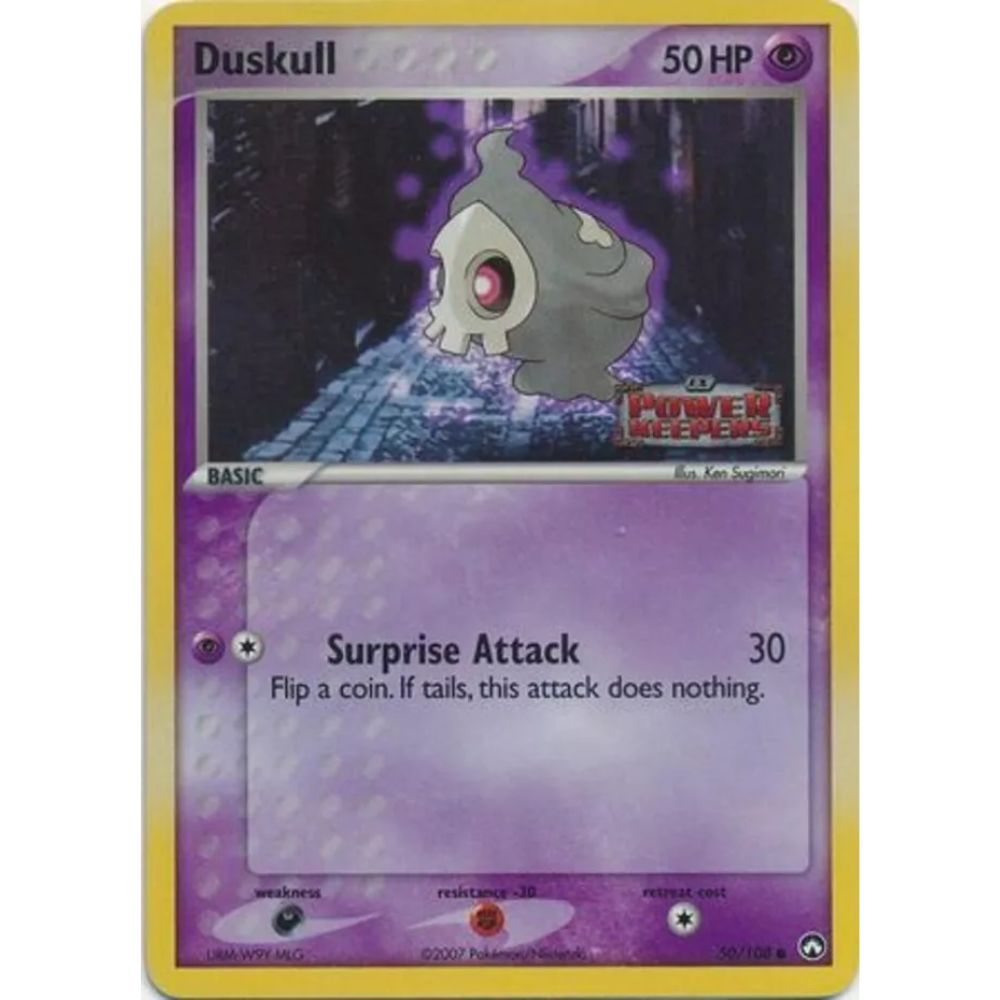 Duskull (Reverse Holo) 50/108 (PK)