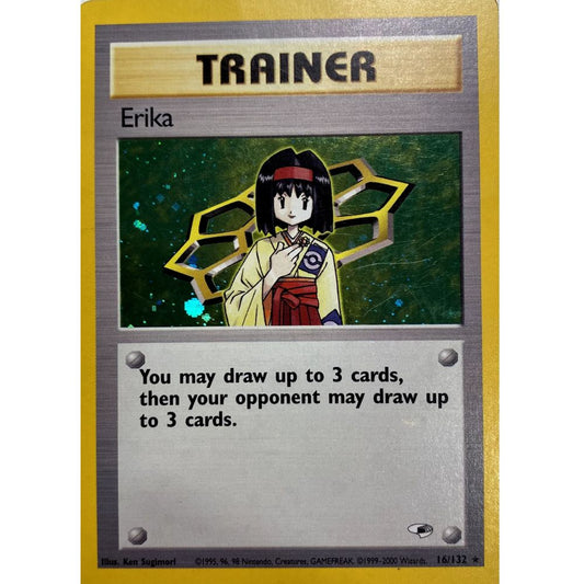 Erika 16/132 (Gym Heroes)