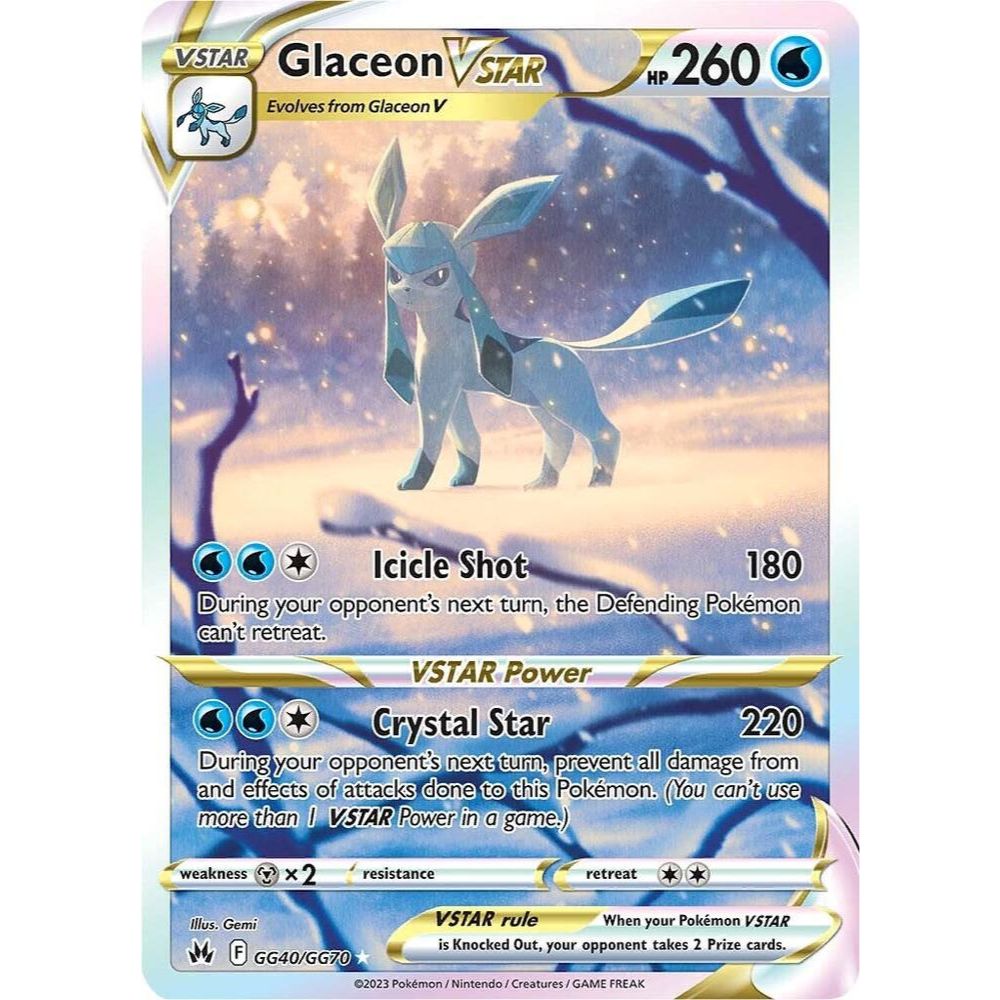 Glaceon VSTAR GG40/GG70 (CRZ: GG)