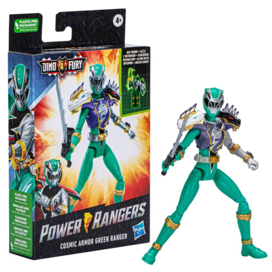 Power Rangers Dino Fury Cosmic Armor Green Ranger