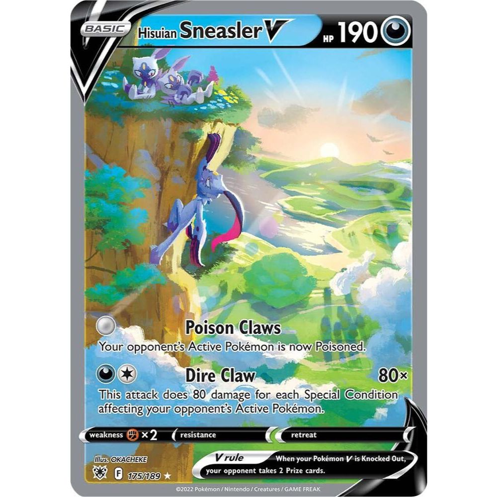 Hisuian Sneasler V (Alternate Full Art) 175/189 (SWSH10)