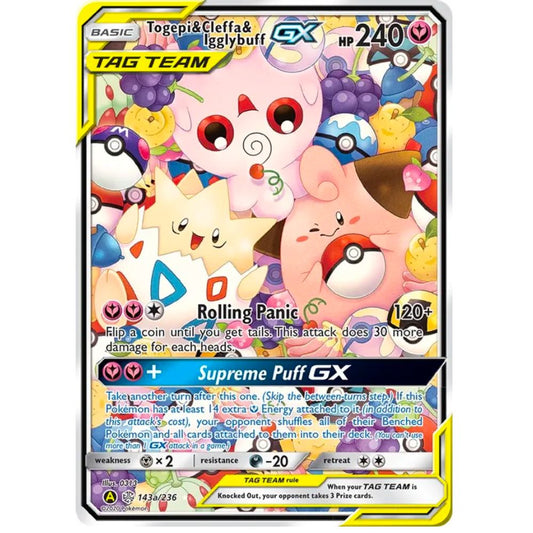 Togepi & Cleffa & Igglybuff GX 143a/236 (Promo)