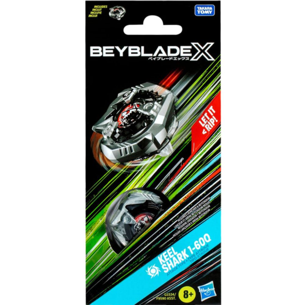 HASBRO Keel Shark 1-60Q Beyblade X Booster