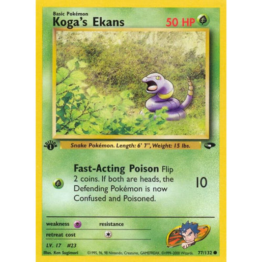 Koga's Ekans 077/132 (G2)