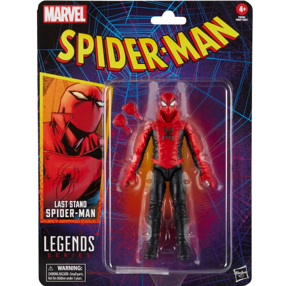 Marvel Legends Series Last Stand Spider-Man, 6" Comics Collectible Action Figure