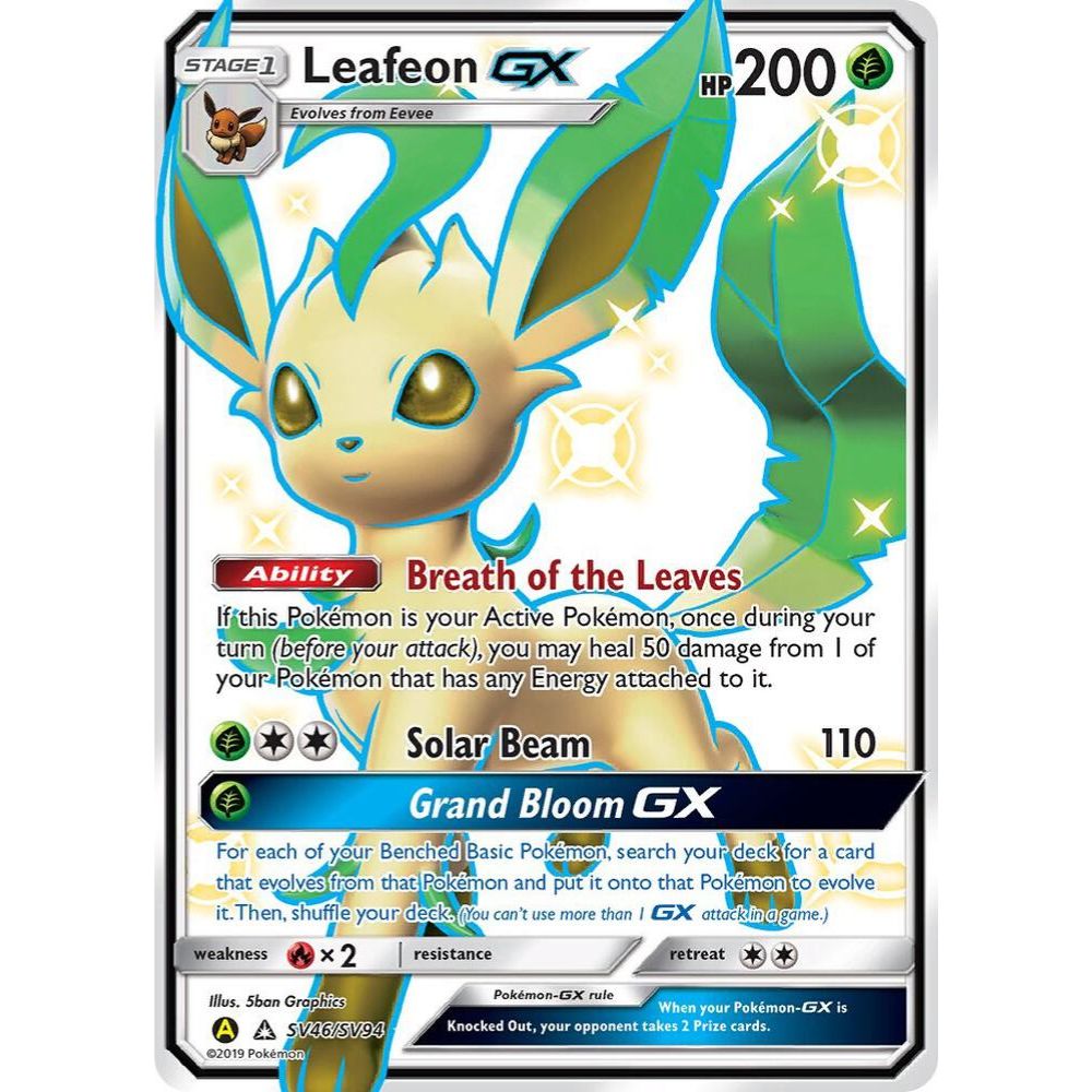 Leafeon GX SV46/SV94 (HIF: SV)