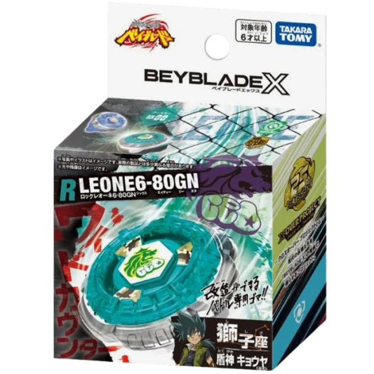 Takara Tomy Beyblade X BX-00/BXG-20 ROCK LEONE 6-80GN