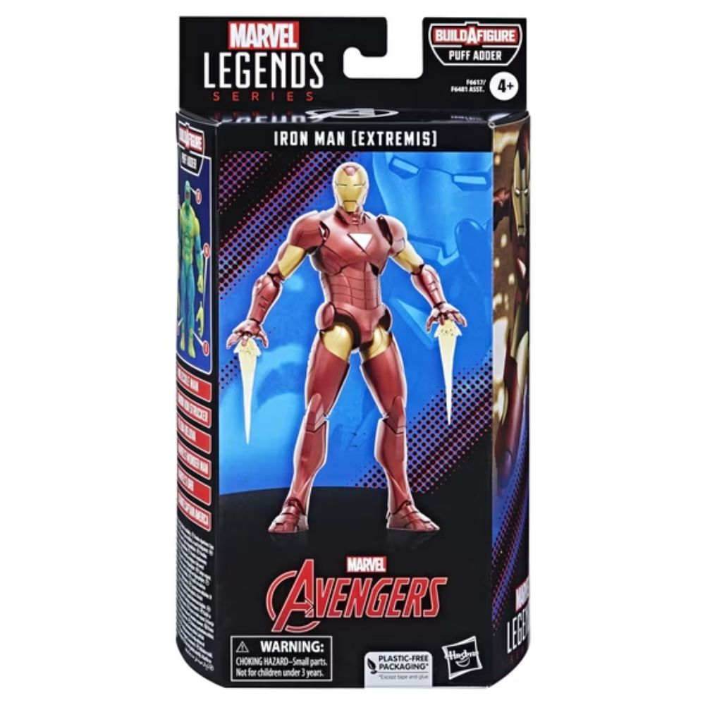 Hasbro Marvel Legends Series: Iron Man (Extremis) Marvel Classic Comic Action Figure (6”)