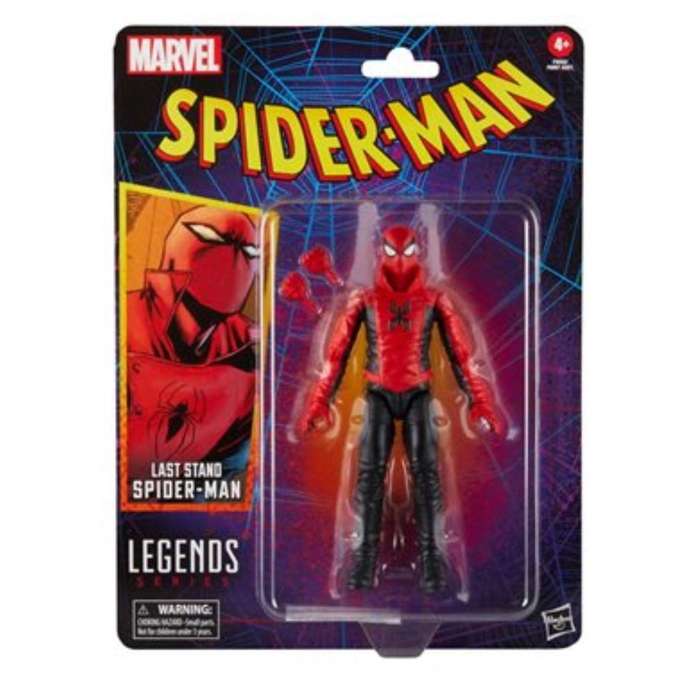 Spider-Man Marvel Legends Comic 6-inch Last Stand Spider-Man Action Figure