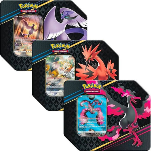 [LOCAL PICKUP ONLY!] Crown Zenith Tin (Zapdos, Moltres, or Articuno)
