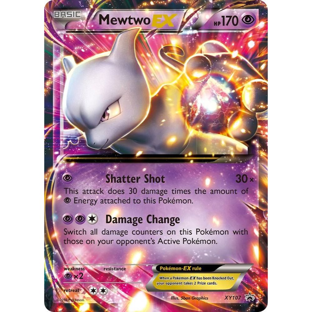 Mewtwo EX XY107 (PR)