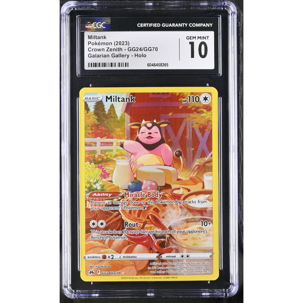 CROWN ZENITH- Miltank #GG24 CGC 10
