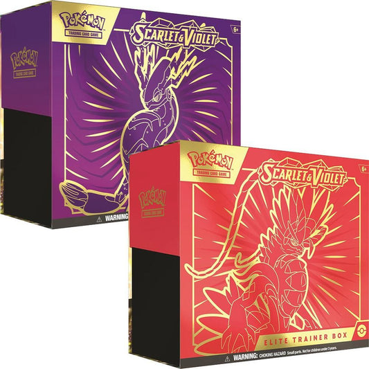 Scarlet & Violet Base Elite Trainer Box [2 Variants]
