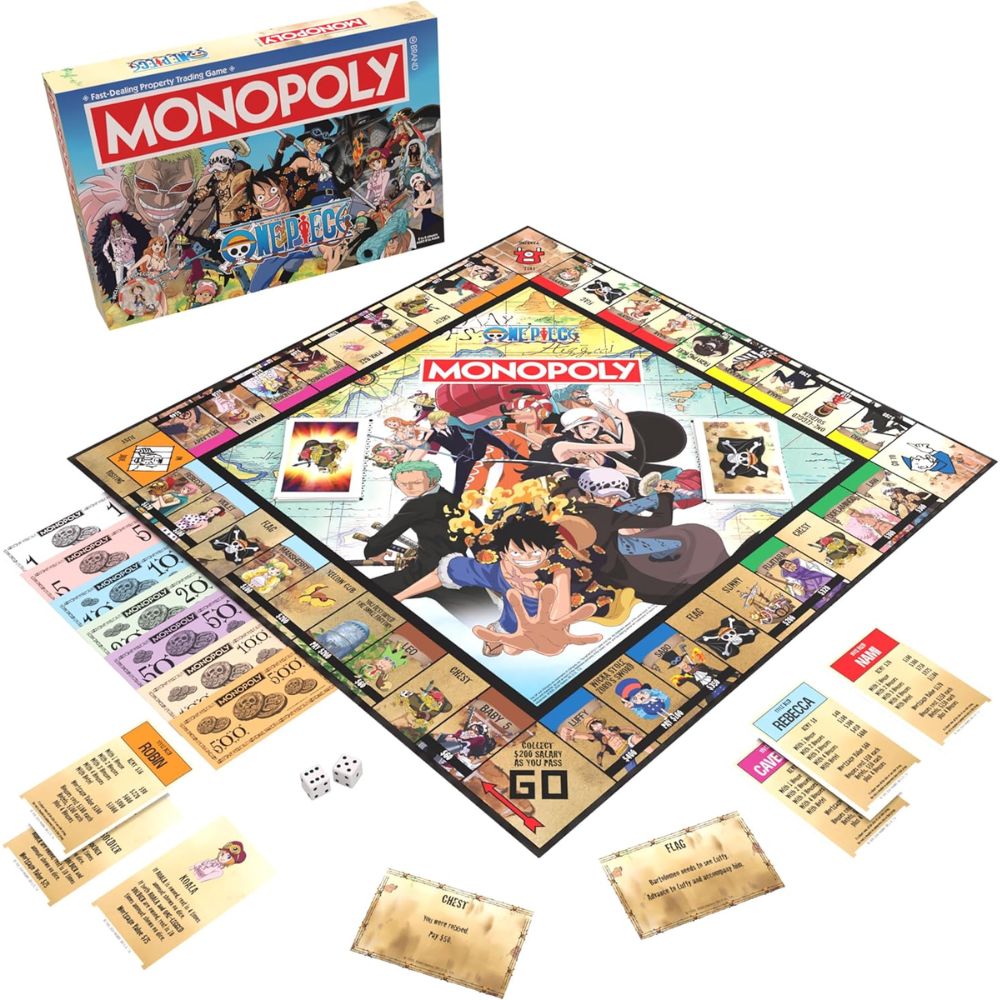 MONOPOLY: One Piece Edition Board Game