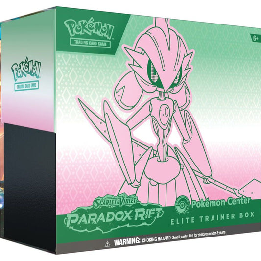 Paradox Rift Pokemon Center Elite Trainer Box (Exclusive) [Iron Valiant]