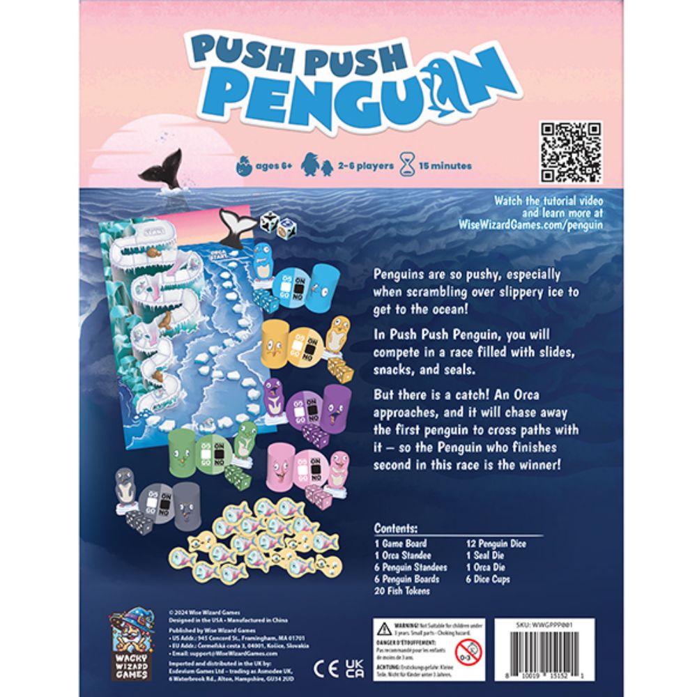 [LOCAL PICKUP ONLY!] Push Push Penguin