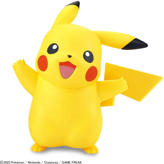 Bandai Hobby Pokemon PLAMO Collection Quick!! 01 Pikachu Plastic Model Kit